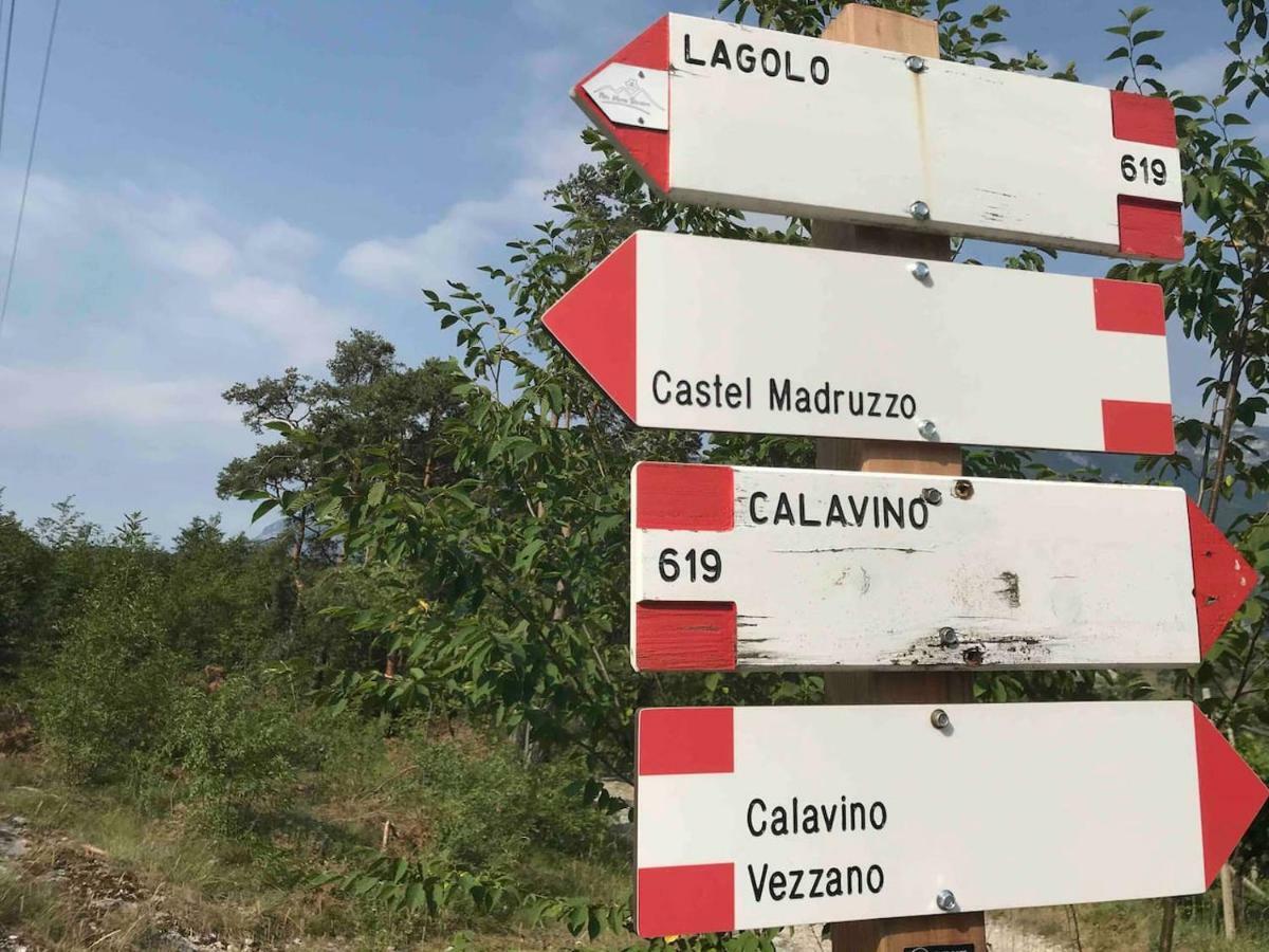 Appartamento Casa Al parco: mansarda, giardino, relax Calavino Esterno foto